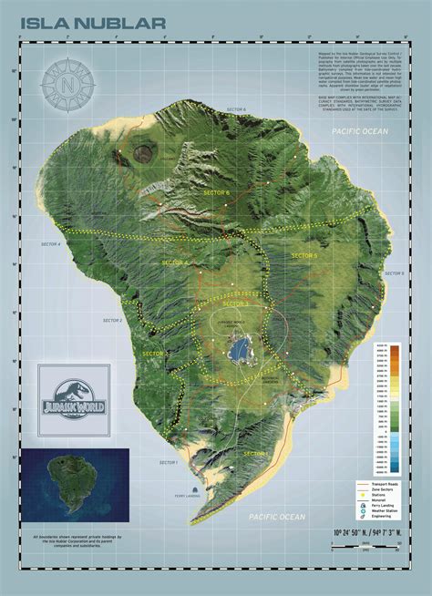 isla nublar map